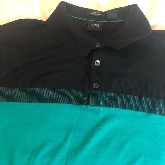 Boss by Hugo Boss Polo T-Shirt, size Medium, slim fit - Picture 3 of 9